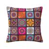 bohemian Large Pillowcase Ethnic Style Bedroom Zipper  Spring Square Cover  S
