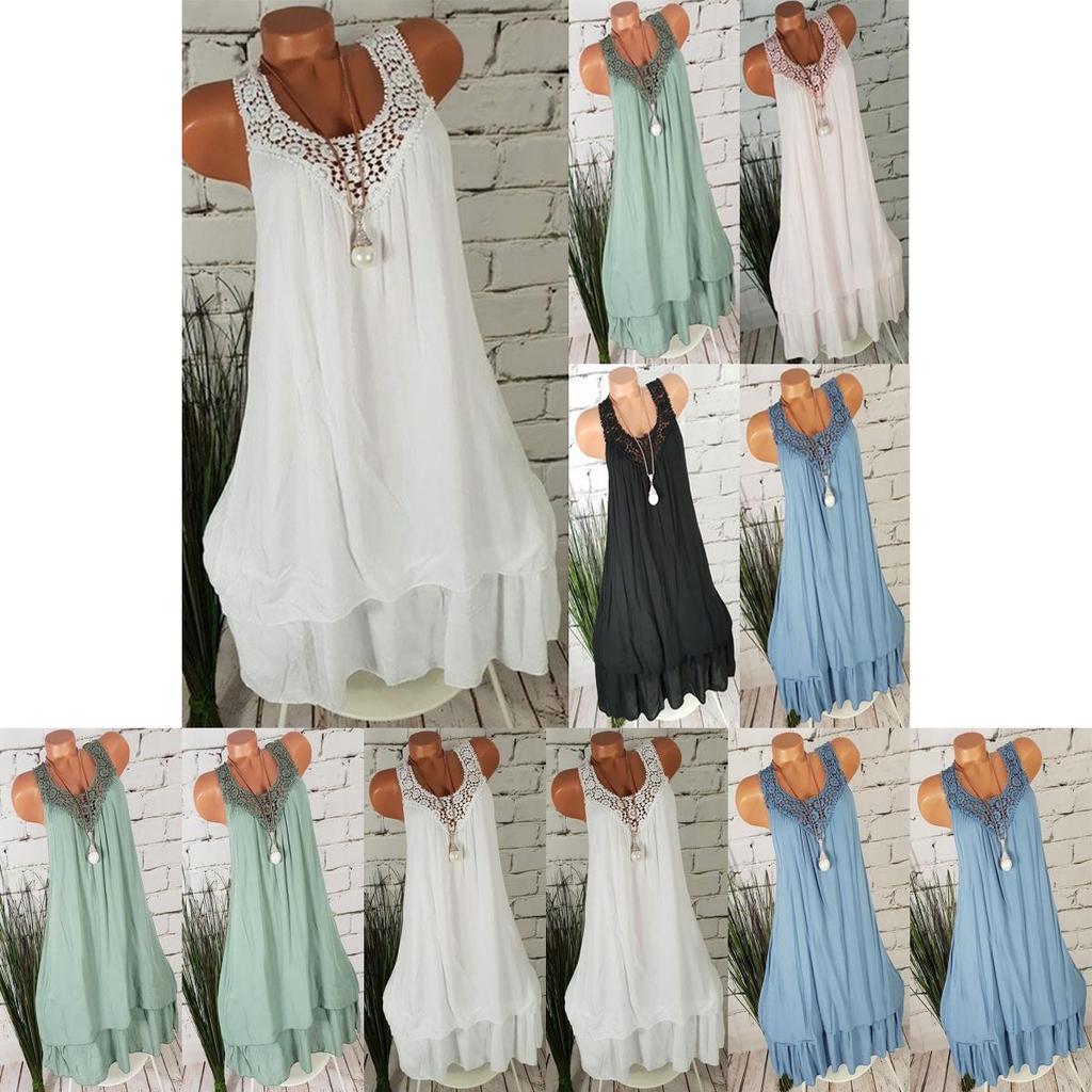 Womens Plus Size Summer Sleeveless Loose Vest Tops Blouse With Timeless Design