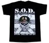 Редкий S.O.D. Штурмовики Смерти Группа Черная Все Размеры Унисекс Футболка Унисекс Футболка