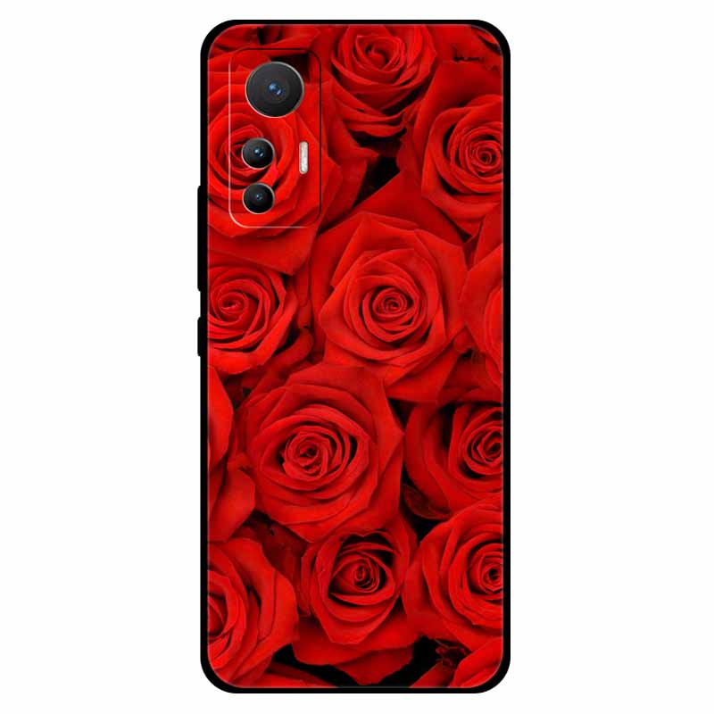 Чехол для Xiaomi 12 Lite Мягкий силикон ТПУ Космический Защитный задний чехол Для Xiaomi Mi 12 Lite Чехлы 12lite Печатные Мраморные корпуса
