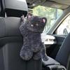 Автомобильные коробки для салфеток Милый кот Плюшевые аксессуары Подвесная сумка-коробка для салфеток на заднее сиденье автомобиля Плюшевый держатель Чехол Автомобильные игрушки Декор интерьера