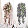 1 Pcs Beautiful Fashion Fake Plant Flowers Wall Artificial Hanging Lavender Vine Flower Rattan Home Garden Decoration