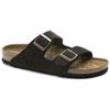 Birkenstock Arizona Мягкая стелька Замша Мокка Унисекс Кроссовки Коричневый 0951313