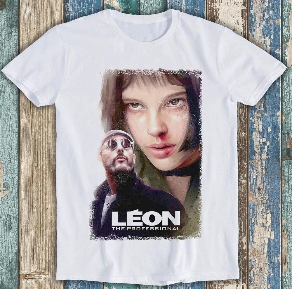 Леон Киллер Натали Матильда Жан Смешная Подарочная Футболка T Shirt 1916