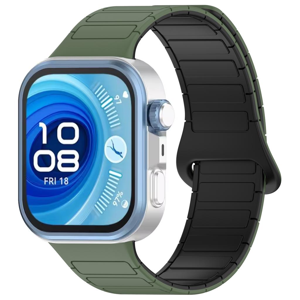 Magnetic Loop For Huawei Watch Fit 3 4 pro Strap Accessories Silicone Replacement belt Correa Bracelet Huawei watch fit3 4 Band