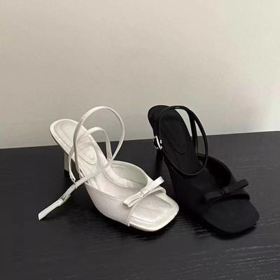 Туфли на тонком каблуке Туфли с ремешком Новые босоножки на высоком каблуке этого года