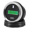 2026 Universal 2"52mm Hourmeter Green LED Display Digital HourMeter Clock Gauge Marine Boat Car Truck Petrol Engine DC12V24V