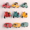 Car Model 3D Fridge Magnets Refrigerator Paste Vintage Little Car Sports Car Magnetic Paste Home Decoration Collection Gifts