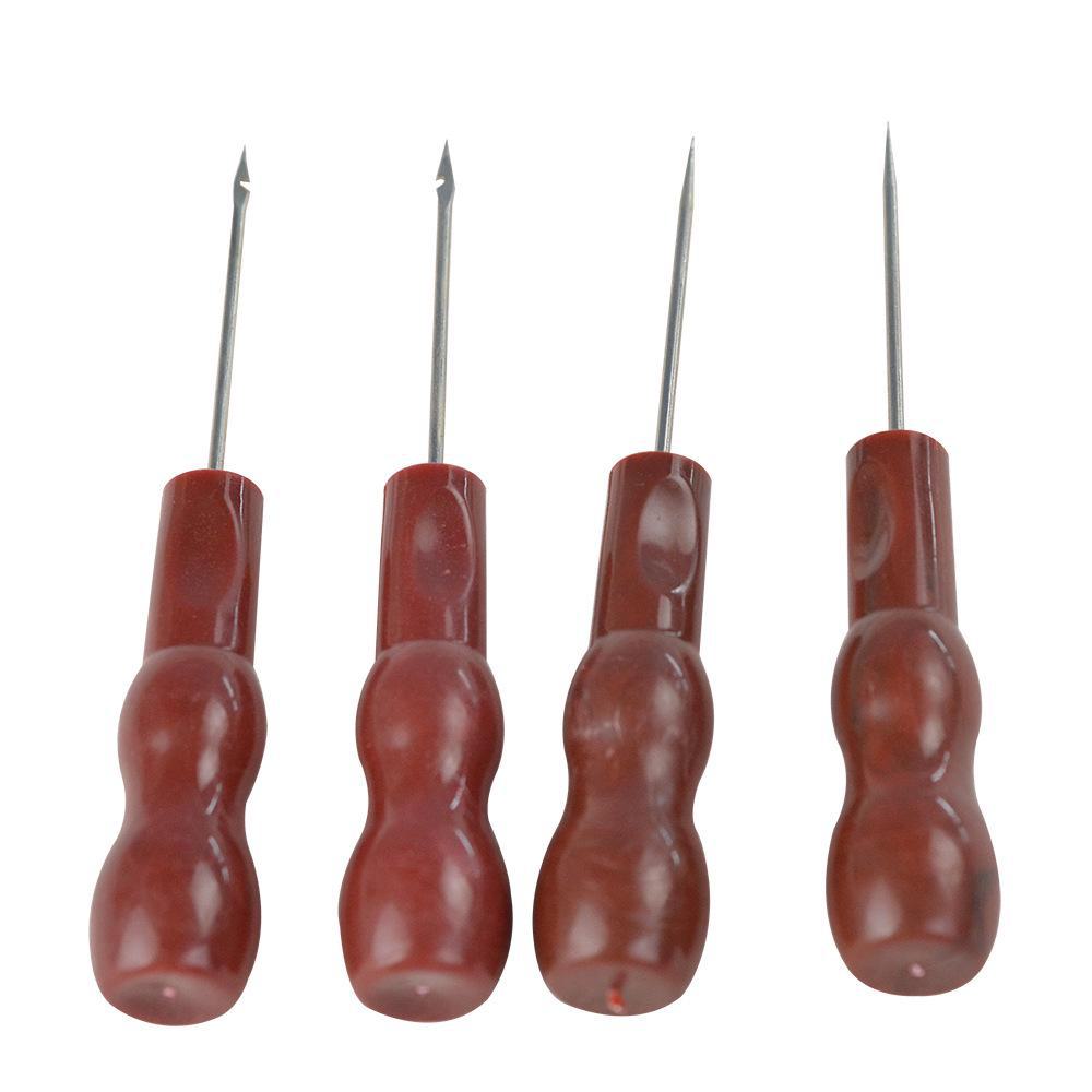 Шило-крючок в форме тыквы с прямым конусом и сверлом по дереву/пластику, 15G