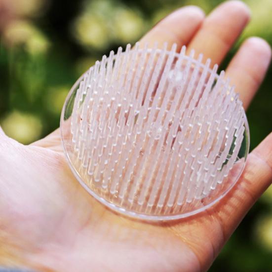 Цветочная лягушка, удобный фиксированный инструмент для цветов, круглые мини-присоски, незаметный пластиковый держатель для булавок для цветочной композиции для кухни