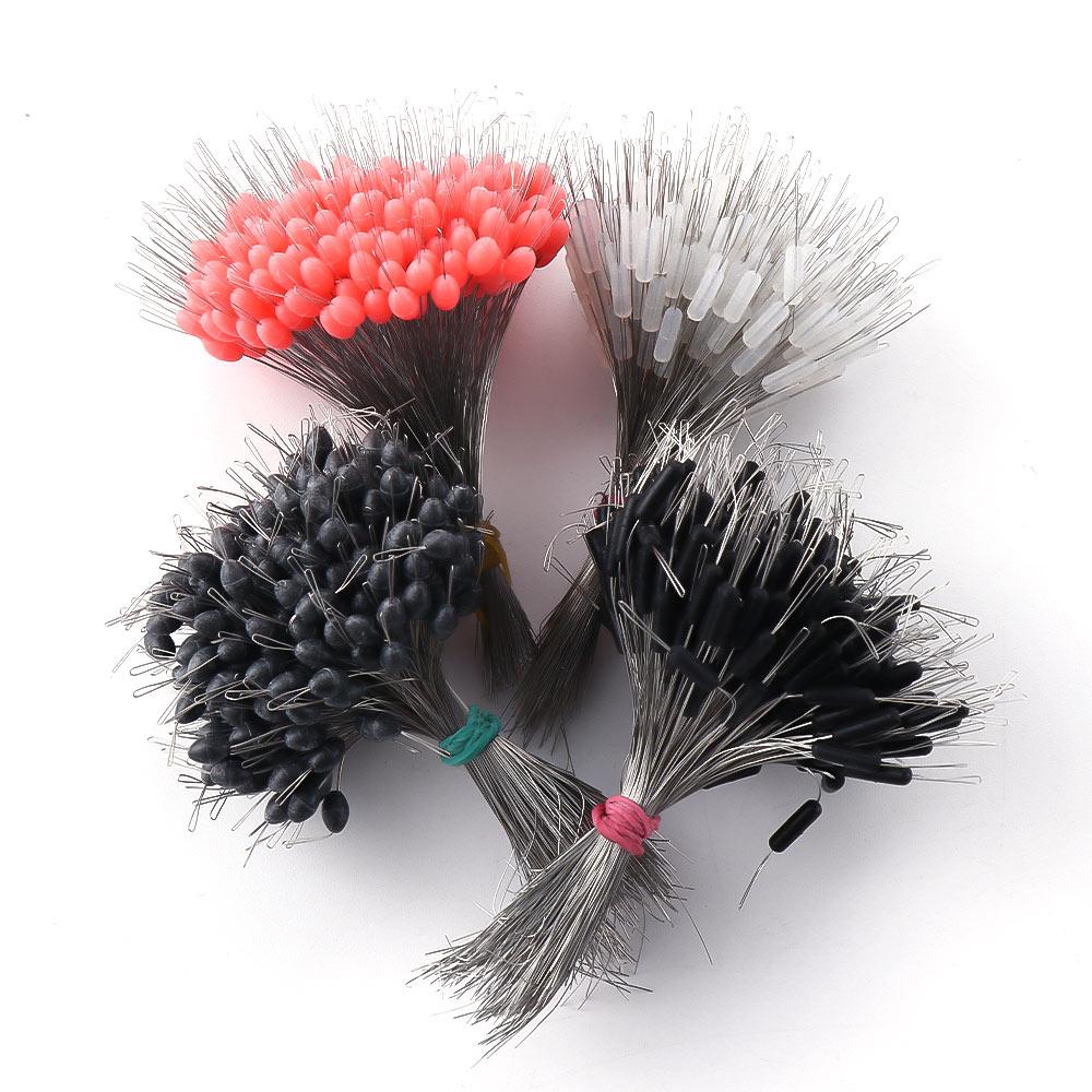 Fishing Connector Transparent Cylindrical Fishing Bobber Space Bean Fishing Floater Silicone