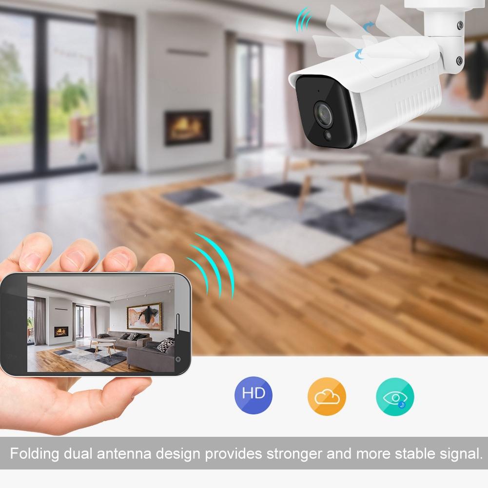 1080P Smart Wireless WIFI сетевая камера с двойной антенной, водонепроницаемый монитор безопасности