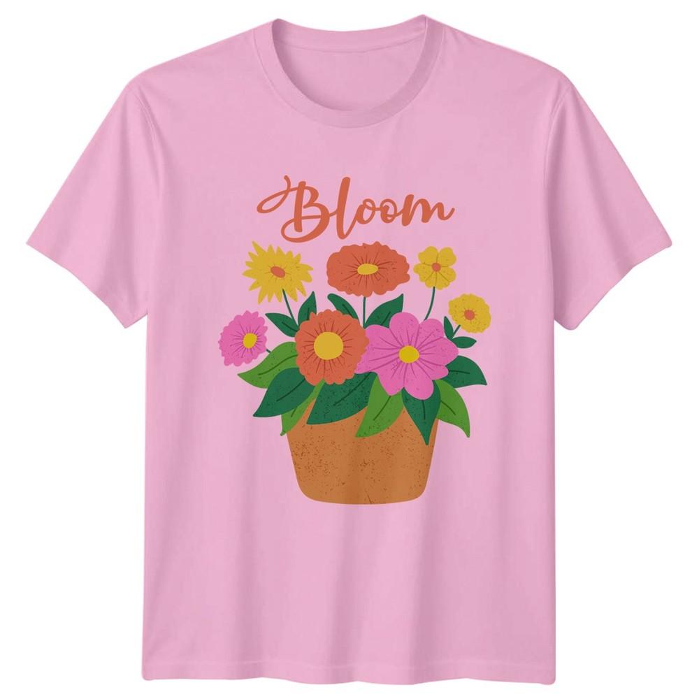 Bloom TShirt Botanical Art Floral Gardening Birthday Gift For Him And Her