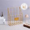 Wall Mounted Mail Organizer Easy To Install Wire Basket Portable Hanging Document Rack  Door