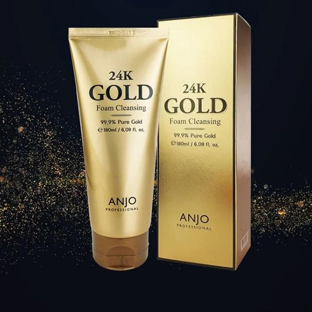 ANJO 24K Gold Foam Cleansing 100ml 1+1+1+1+1 (5 pieces)