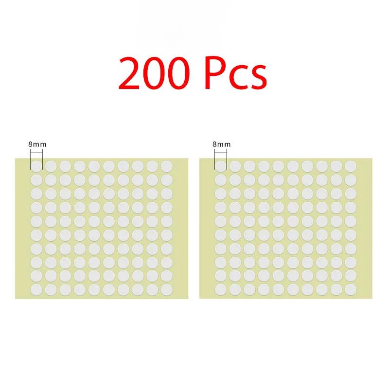 Двусторонние клейкие точки для фитилей свечей, 400 шт. подвижные фиксирующие наклейки, набор принадлежностей для изготовления свечей для контейнера