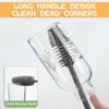 Silicone Milk Bottle Brush Cup Cleaner Glass Cleaner Kitchen Long Handled Beverage Bottle Glass Cup Cleaning Brush