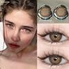 Funsachy Color Contact Lenses for Eyes Korean 1 Pair Fashion Lens Pupil Makeup Eyes Lens Cosmetic Lens