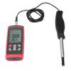 Digital Anemometer High Accuracy HD Handheld Telescopic Multifunctional Wind Speed Meter with Temp H