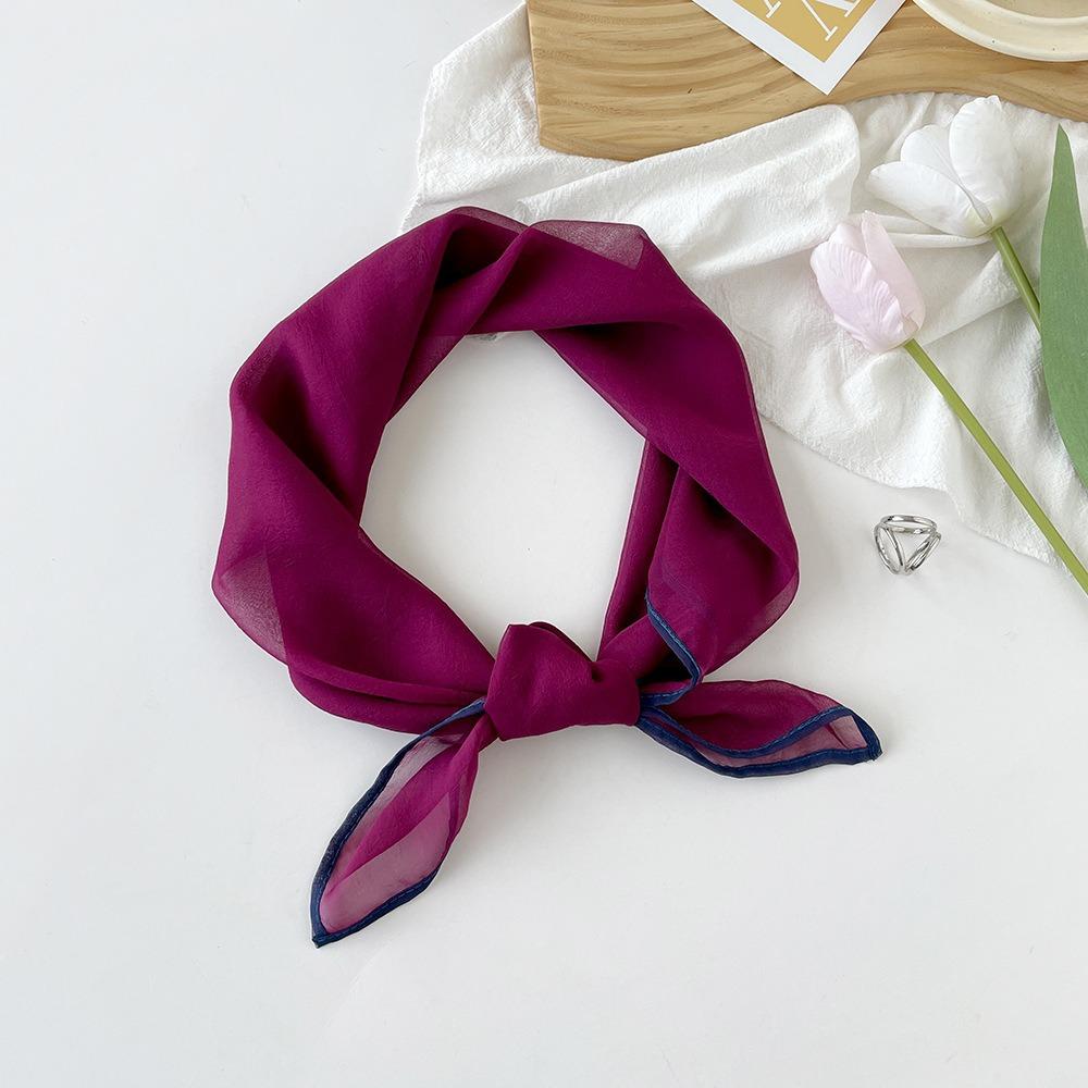 70 * 70 Four Seasons Доступен Новый женский маленький квадратный шарф, высококачественный шарф с буквенным принтом, профессиональный шарф, атласный шарф