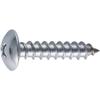 TRUSCO Truss Head Tapping Stainless M4 X Pack of Screws, Steel, 16, 60, B43-0416