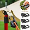 Aluminum Alloy Tent Rope Buckle 5m Rope Wind Rope Hanger Quickdraw Tent Accessories  Outdoor Tool