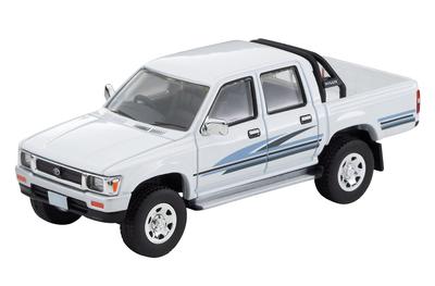 Tomica Limited Vintage Neo 164 LV-N256b Toyota Hilux 4WD Pickup Double Cab SSR White 91 Year Finished Product 324645