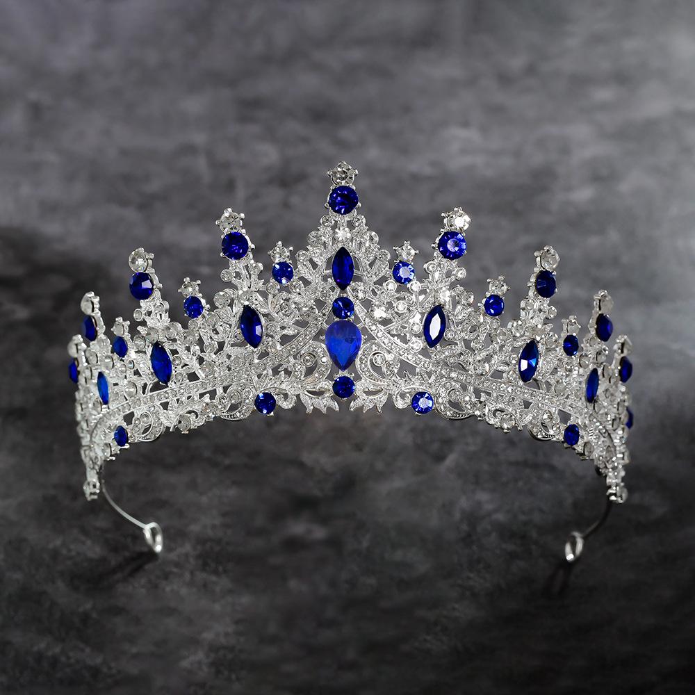 Элегантная хрустальная свадебная тиара - Свадебный и праздничный аксессуар для волос