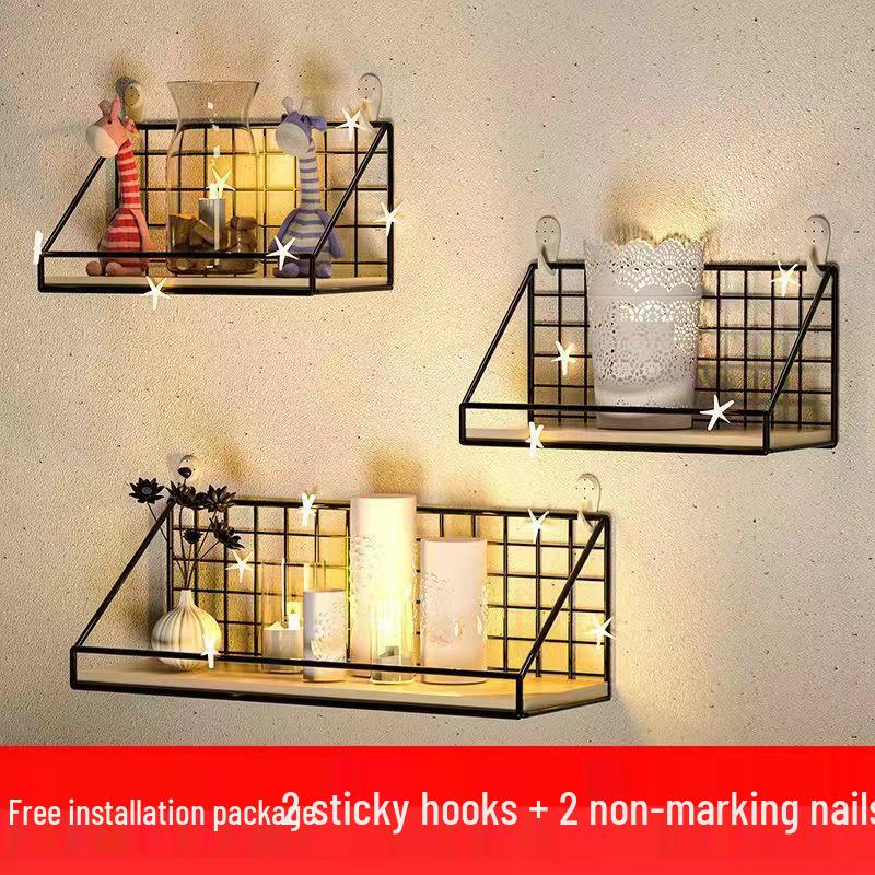 College Dorm Bedside Hanging Basket Storage Rack