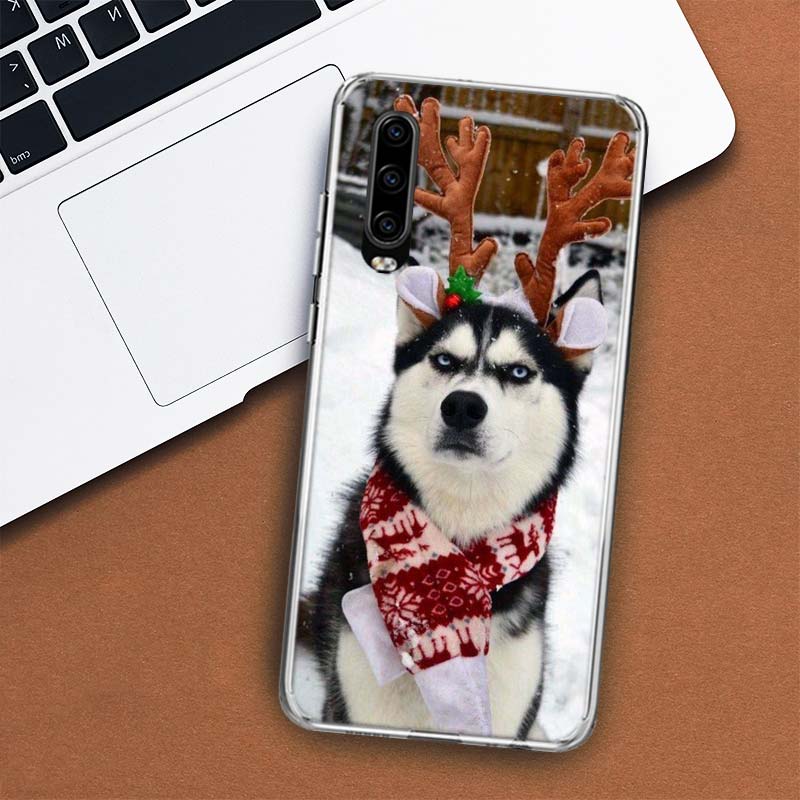 Чехол для телефона с изображением собаки сибирского хаски для Huawei P30 P20 P10 P40 P50 Pro Mate 20 40 30 10 Lite, популярный чехол Fundas Art Gift Coque