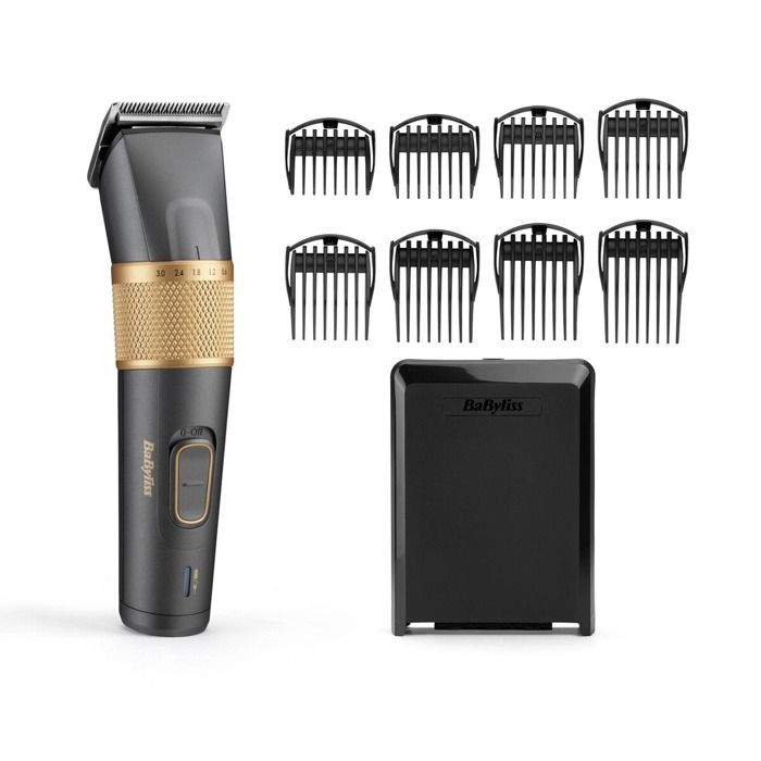 Машинка для стрижки волос мужская Babyliss E987E Graphite Precision