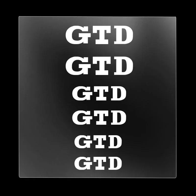 New 1set Car Brake Caliper Sticker Heat Resistant Decal For Volkswagen Tiguan Bora POLO PASSAT CC Touran GOLF Jetta Arteon