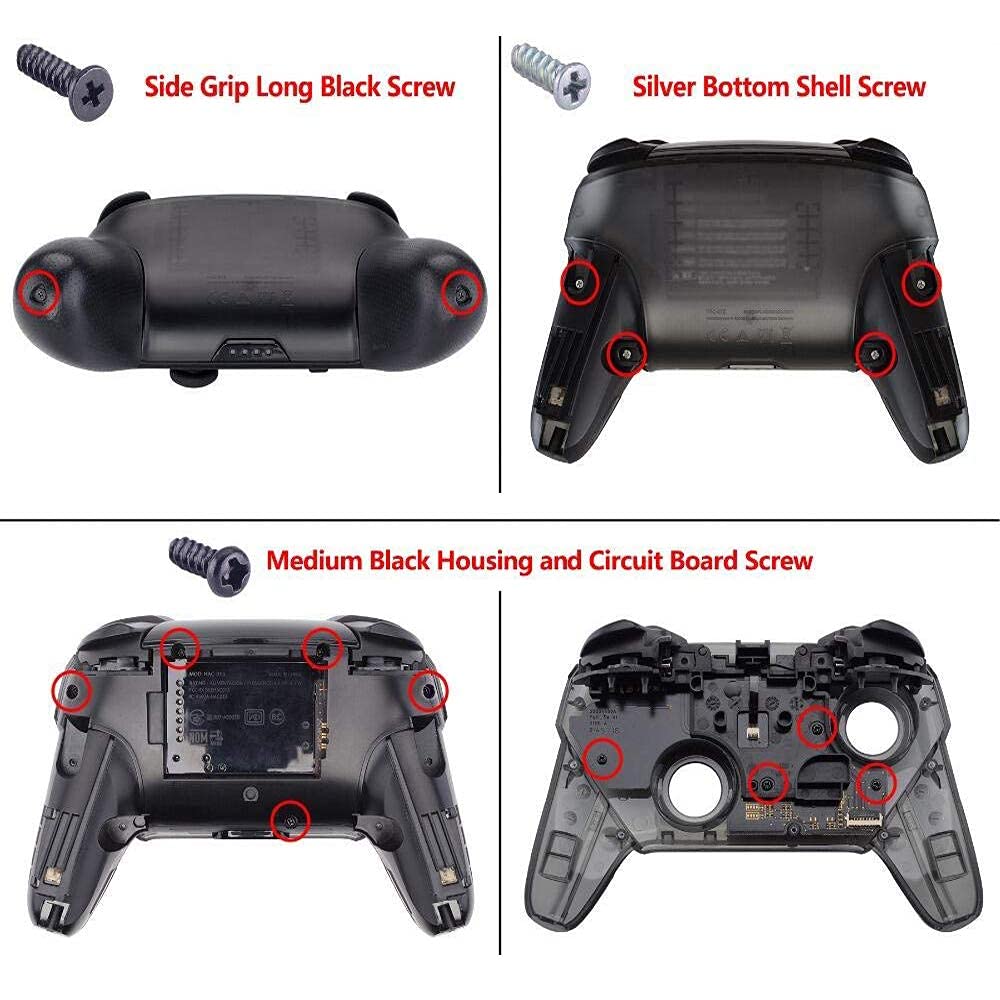 Полный набор кнопок для eXtremeRate switch pro ABXY ZR ZL LR кнопки для pro controller switch контроллер в комплект не входит Blue Chameleon (дизайн хамелеон)