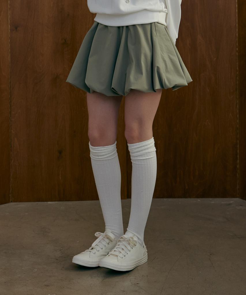 ODER Pumpkin Skirt Shorts-Khaki