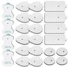 Electrostimulation Patch EMS Electrode Muscle Stimulator Pads For Acupuncture Physiotherapy Tens Machine Conductive Gel Reusable
