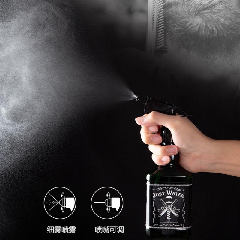 400 мл парикмахерский распылитель для салона парикмахерские инструменты для волос распылитель воды ретро виски масло головка лейка
