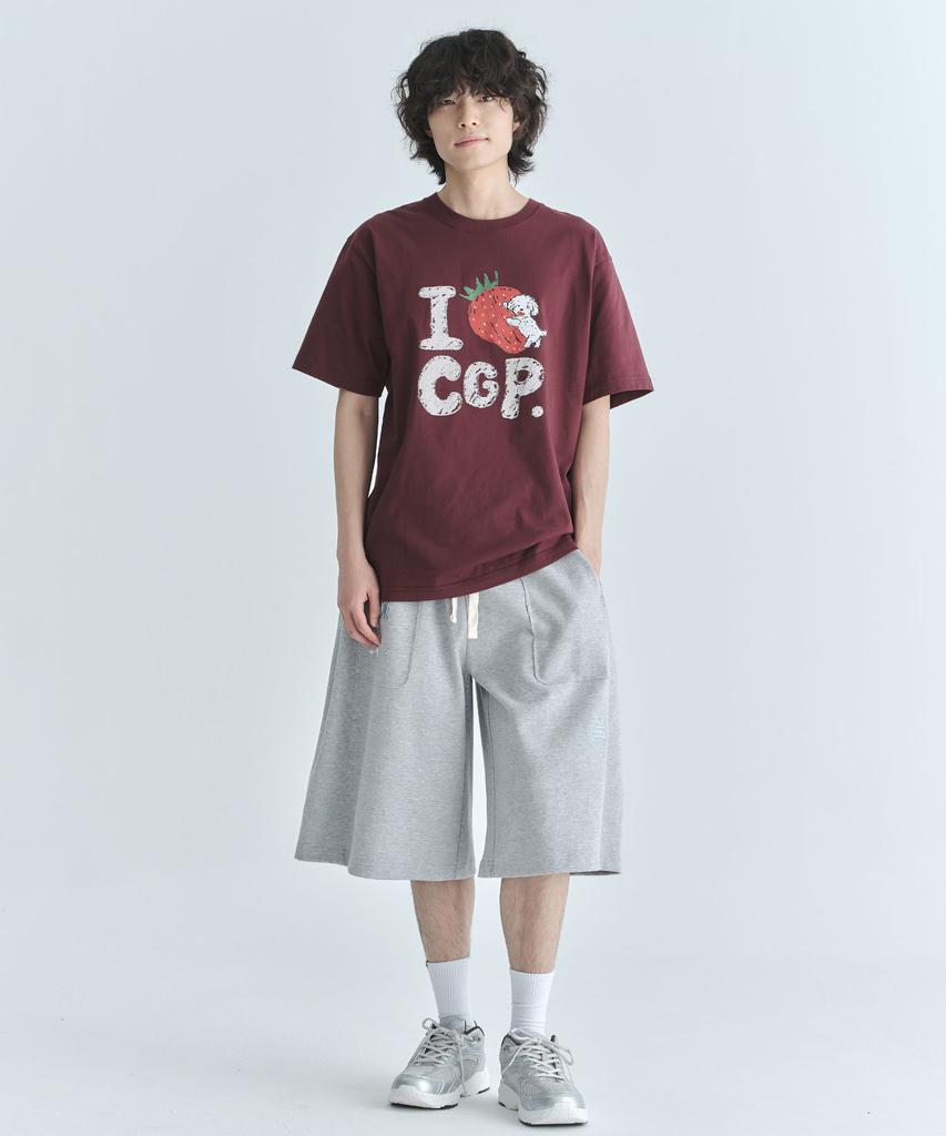 CGP Berry Cute Short Sleeve T-Shirt - Burgundy