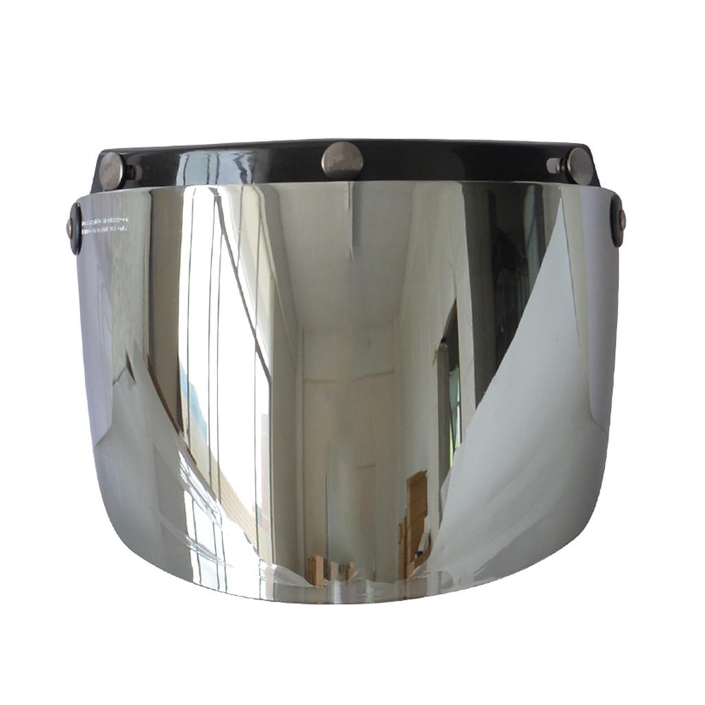 Motorcycle Anti-UV Anti-Scratch Helmets Lens Fashion Visor Wind Shield Lens Universal for Standard