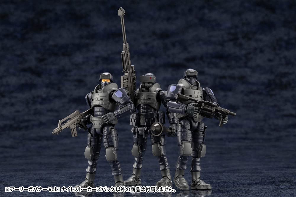 Hexa Gear Early Governor Night Stalkers Pack Height 76mm Scale Plastic Model HG099 Vol.1 Approx. 1/24
