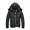 Мужская модная одежда Пуховик Хлопковые повседневные топы Мужская зимняя теплая мужская куртка