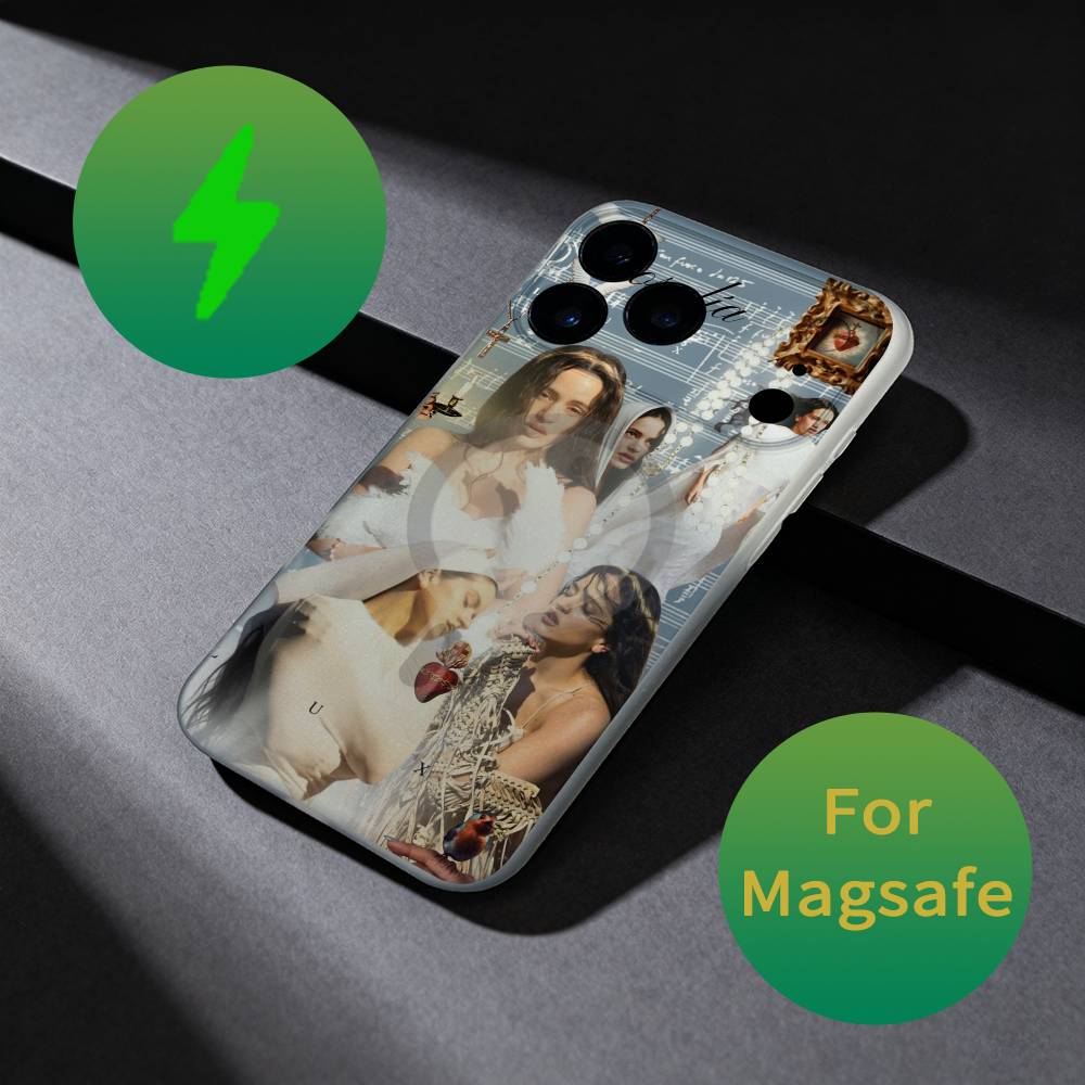 Испанский R-Rosalia RUX Чехол для телефона для iPhone 17,16,15,14,13,12,X,XS,Pro,Max,Plus,E,Air,Mini с Magsafe Магнитный Тонкий Матовый