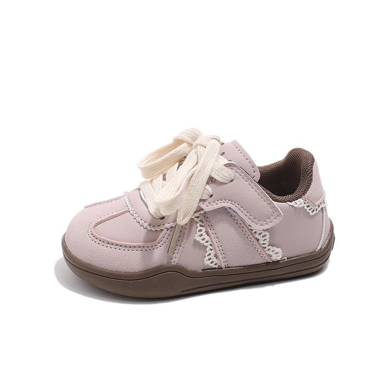 New autumn and winter white sneakers for boys, Korean-style casual shoes for girls, children's sneakers, student shoes