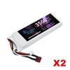TERANTY 3500MAH 60C 7.4V 11.1V 14.8V 22.2V LiPo Аккумулятор 2S 3S 4S 6S Для RC Машинки Квадрокоптера Дрона Самолета Вертолета 2 ШТ