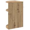 Side Table Artisan Oak 39.7 x 39.7 x 60 cm Engineered Wood