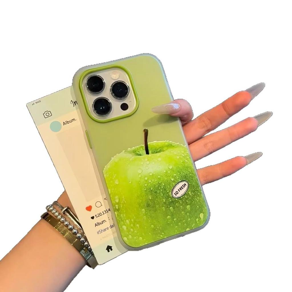 Летние фрукты подходят для чехла на мобильный телефон Apple 16/17promax, скин-скраб для iPhone15, 13/12, желе 14.