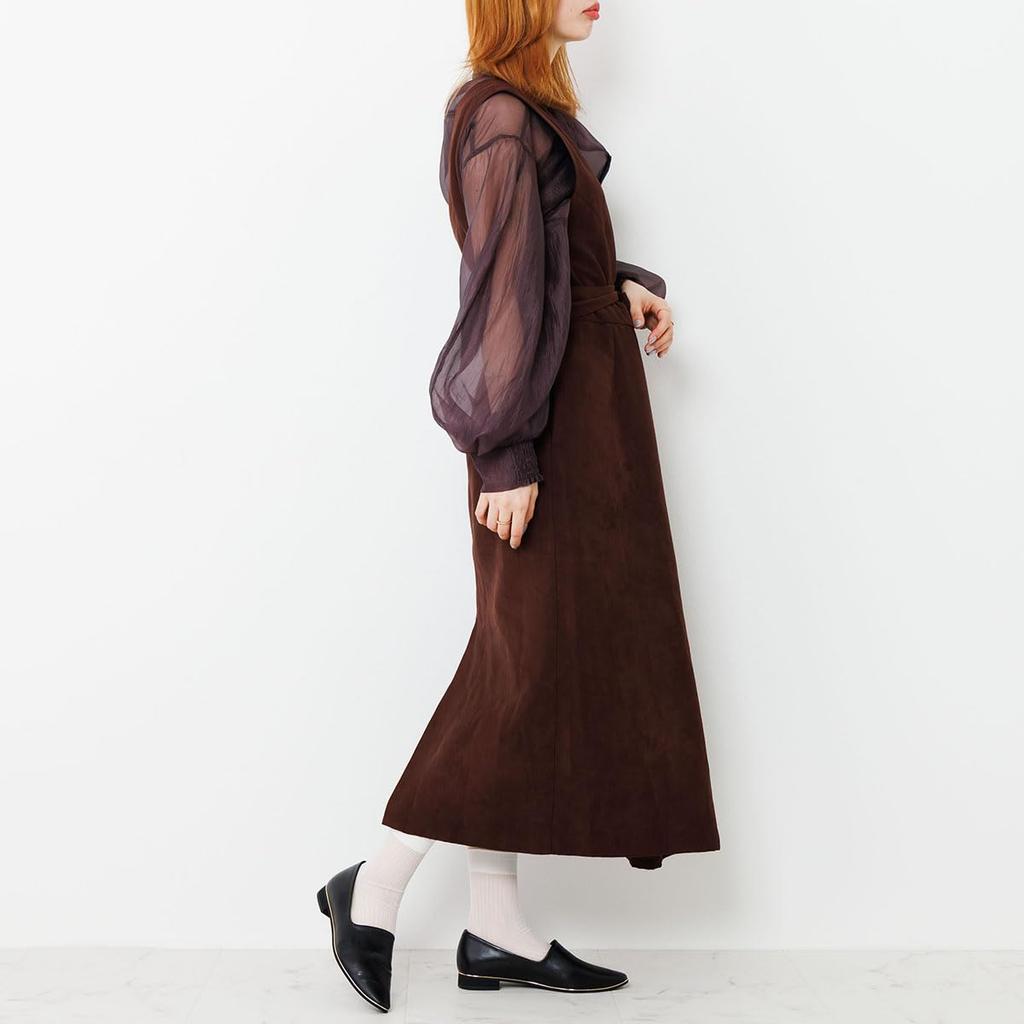 Himiko Metal Line Soft Leather Flat Pumps / 653101 Black 240