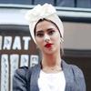 1PC Cotton Headband Head Wraps Solid Color Elegant Turban Hat Bandana Headwrap Retro Style Muslim Cap Beauty Headscarf