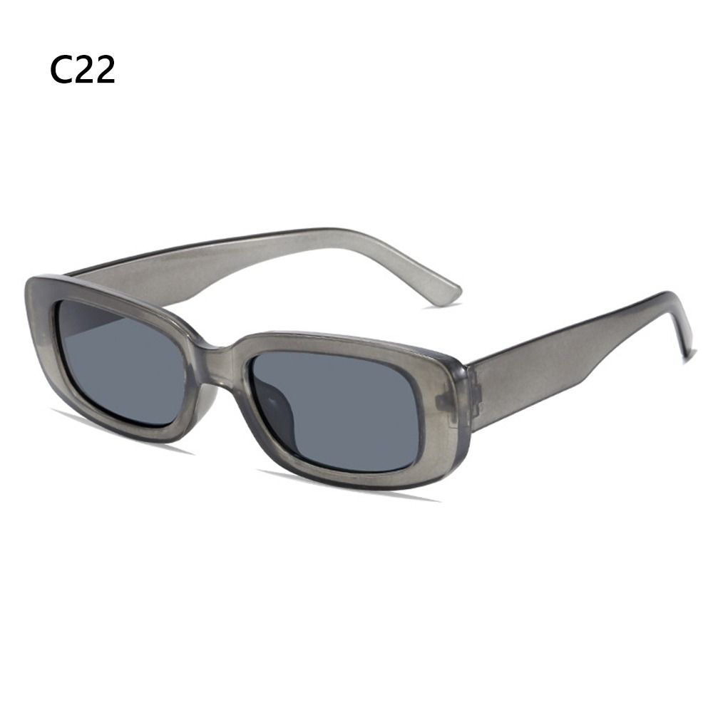 Защита UV400 Y2K солнцезащитные очки конфетного цвета водительские очки прямоугольные солнцезащитные очки для женщин и мужчин