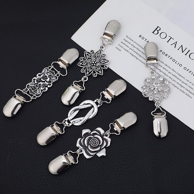 Retro Versatile Shawl & Sweater Clip Brooch for Women