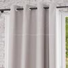 Cotton Eyelet Curtain 135x250 Cm ROMANCE, by Soleil d'Ocre
